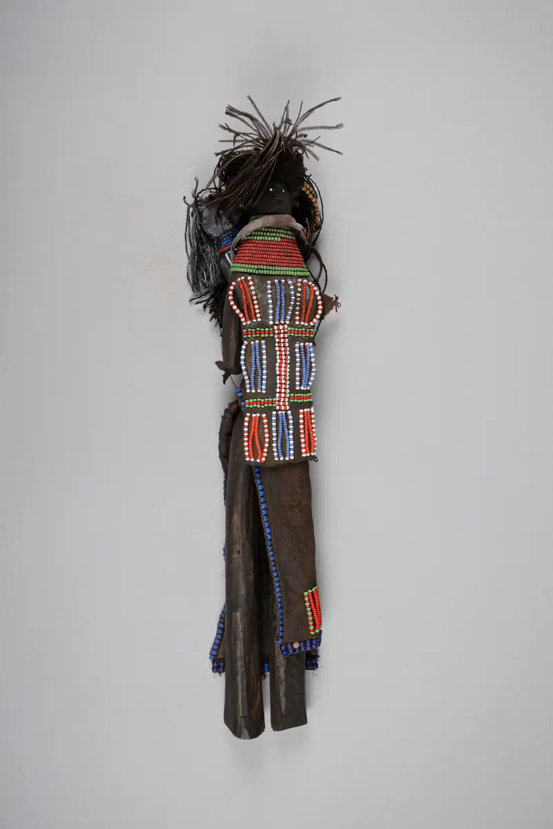 Children's Toy: Female Doll and Child