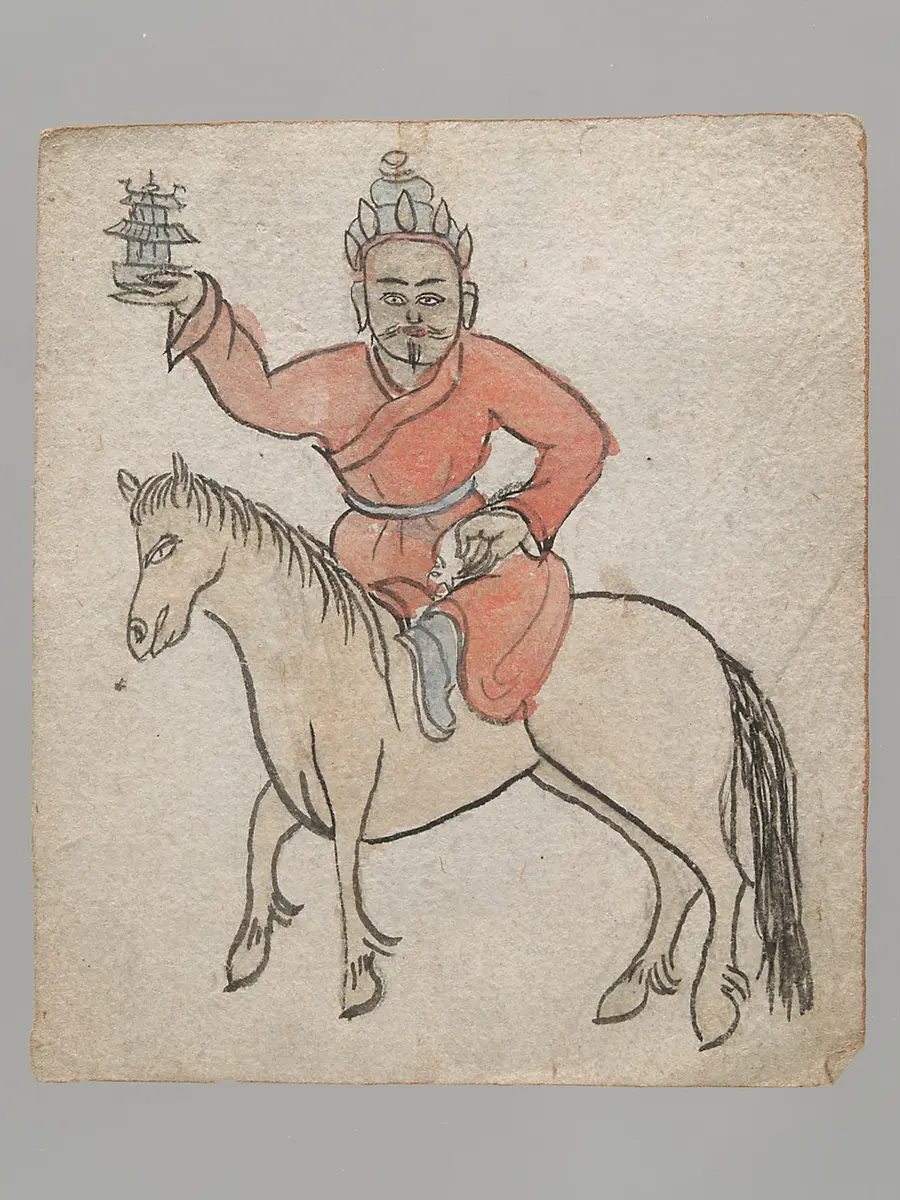 Ritualkarte (tsakli) Dragshed