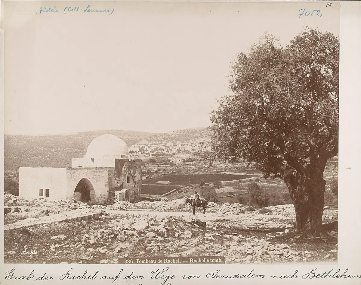 Jerusalem: Das Grab der Rachel auf dem Wege nach Bethlehem