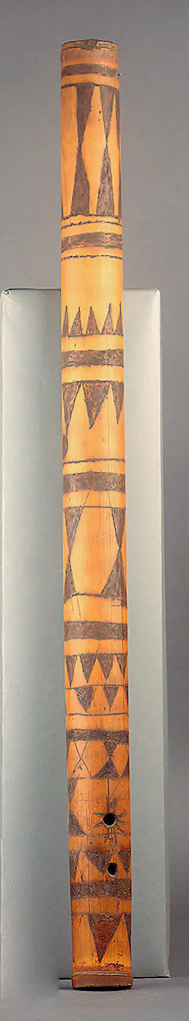 Verziertes Tabak-Rauchrohr