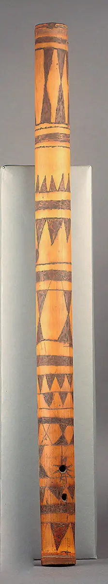 Verziertes Tabak-Rauchrohr