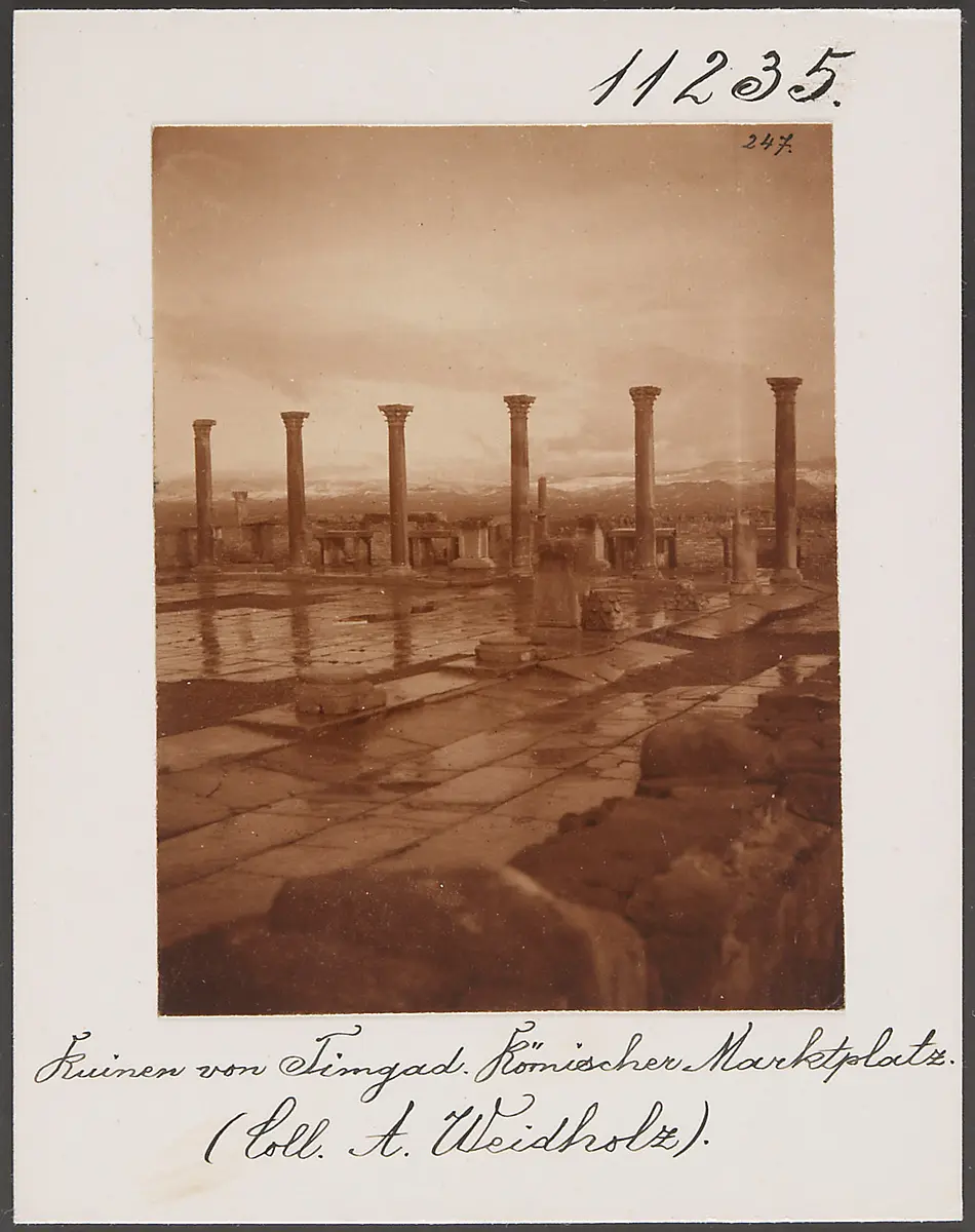 Ruinen von Timgad: Römischer Marktplatz