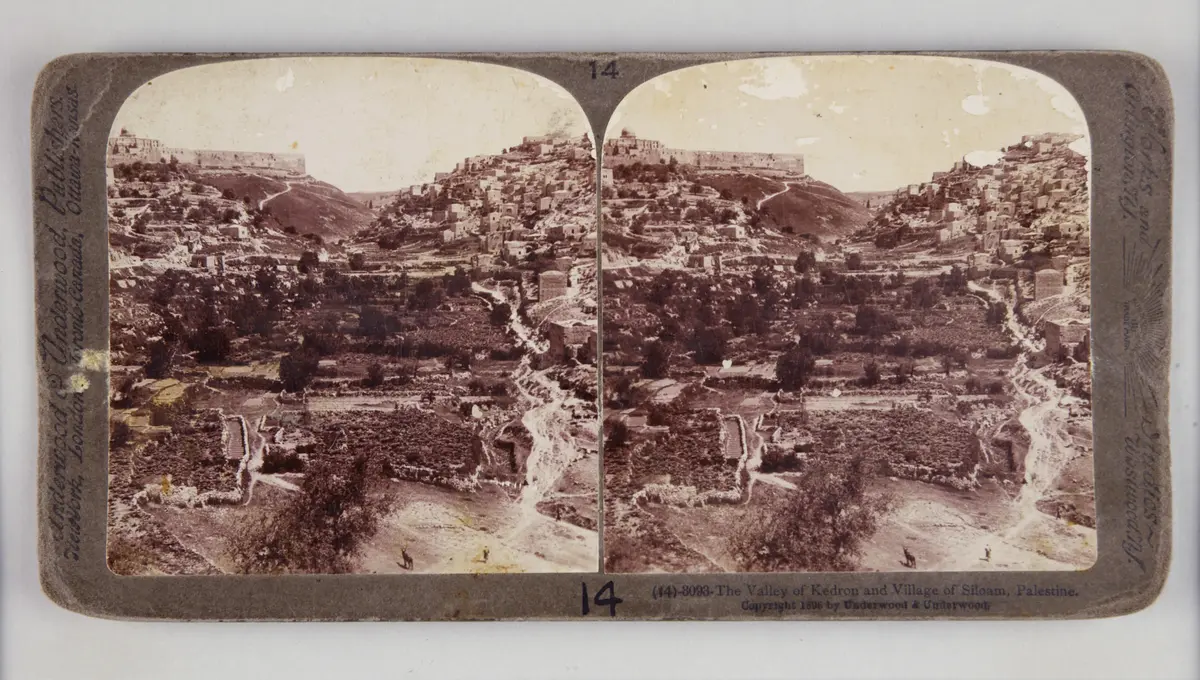 Stereofotografie, sepia