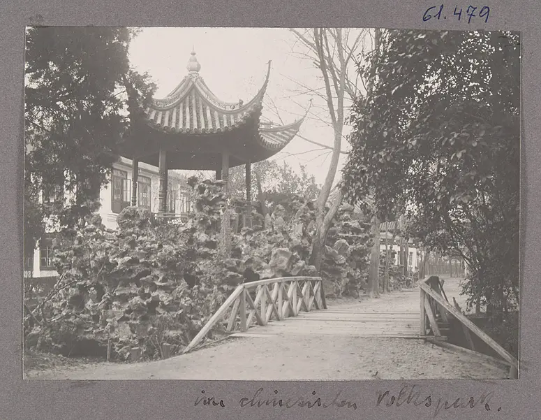 Shanghai. Im chinesischen Volkspark