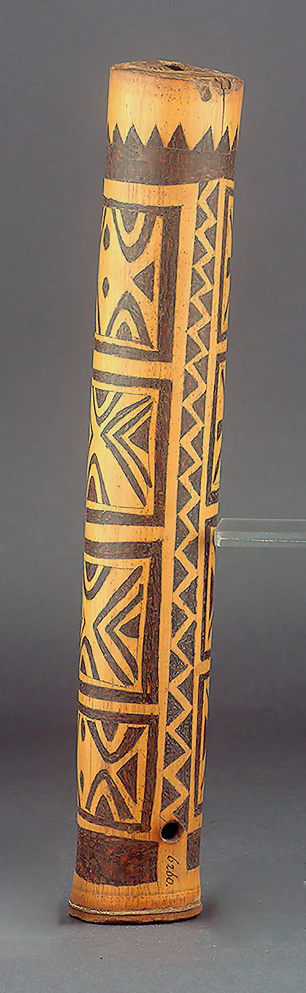 Verziertes Tabak-Rauchrohr