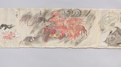 Bildrolle 100 Geister bakemono e 化物画