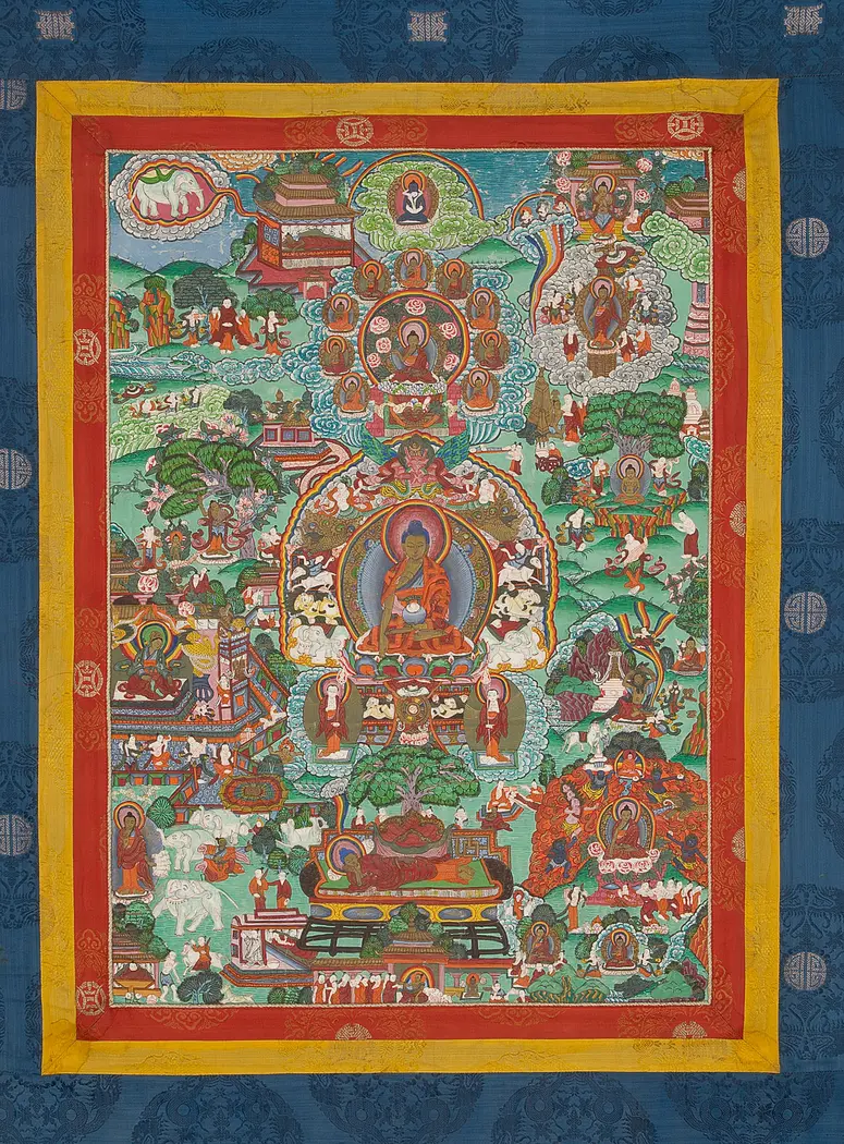 Thangka Buddha Shakyamuni
