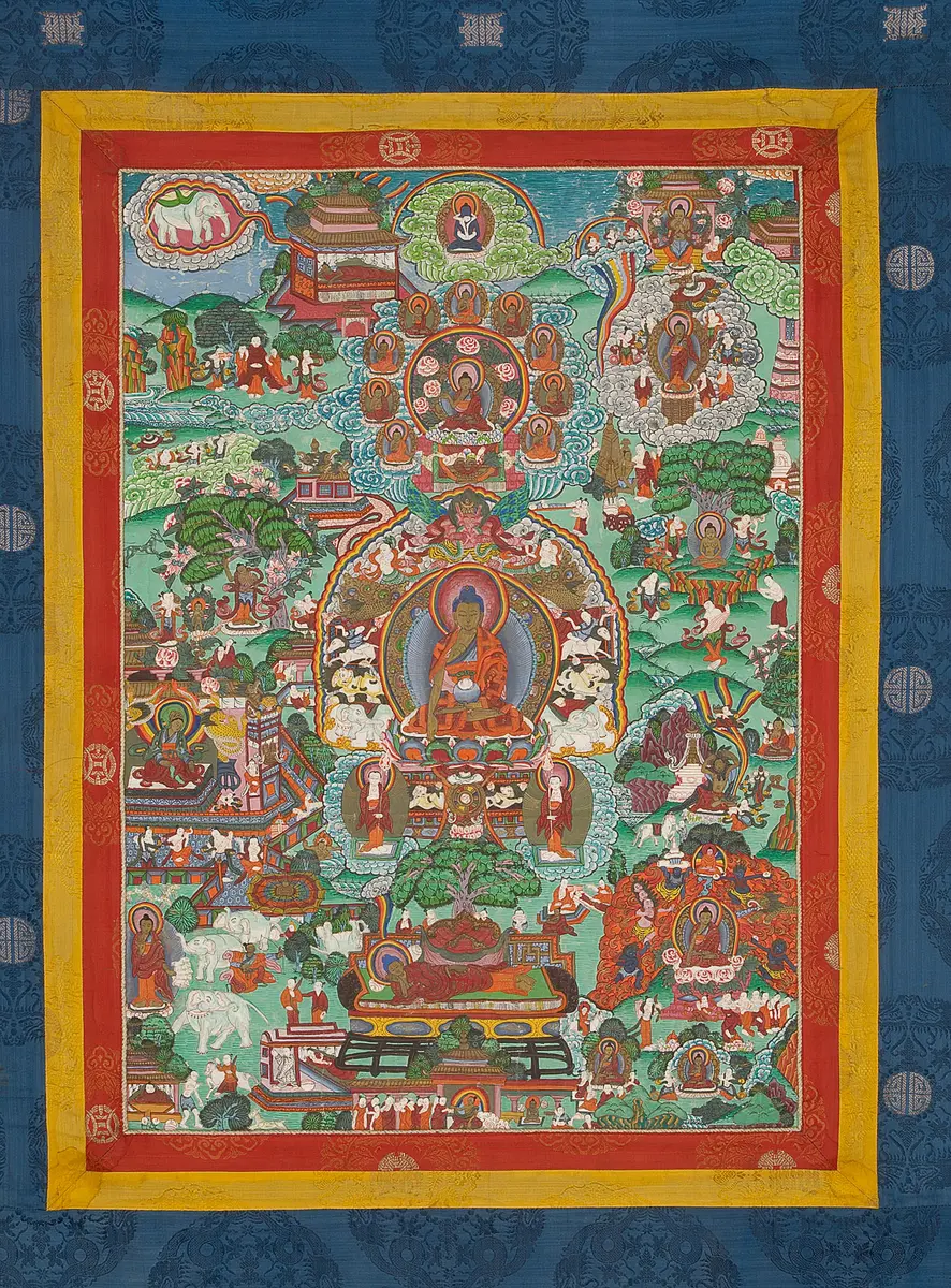 Thangka Buddha Shakyamuni