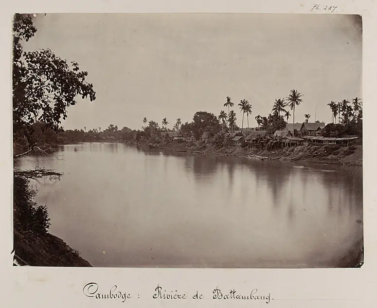 Ufergegend bei Battambang