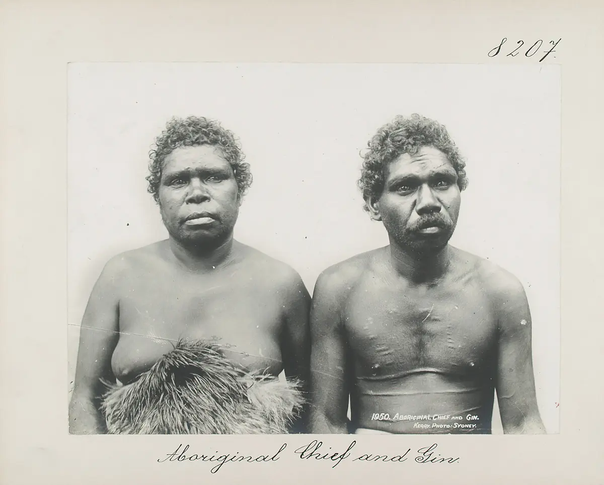 Aboriginal Chief and Gin
