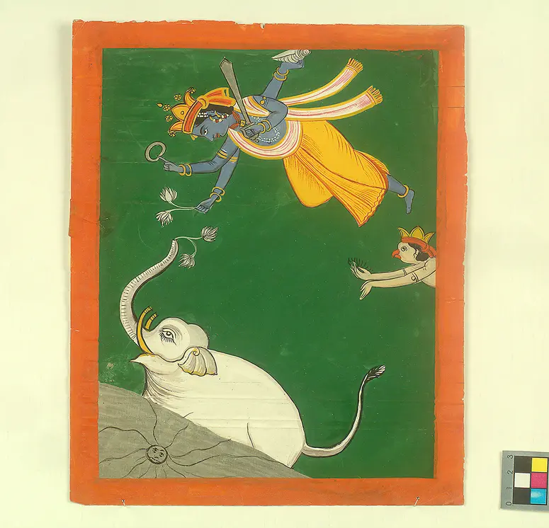 Miniaturmalerei Vishnu
