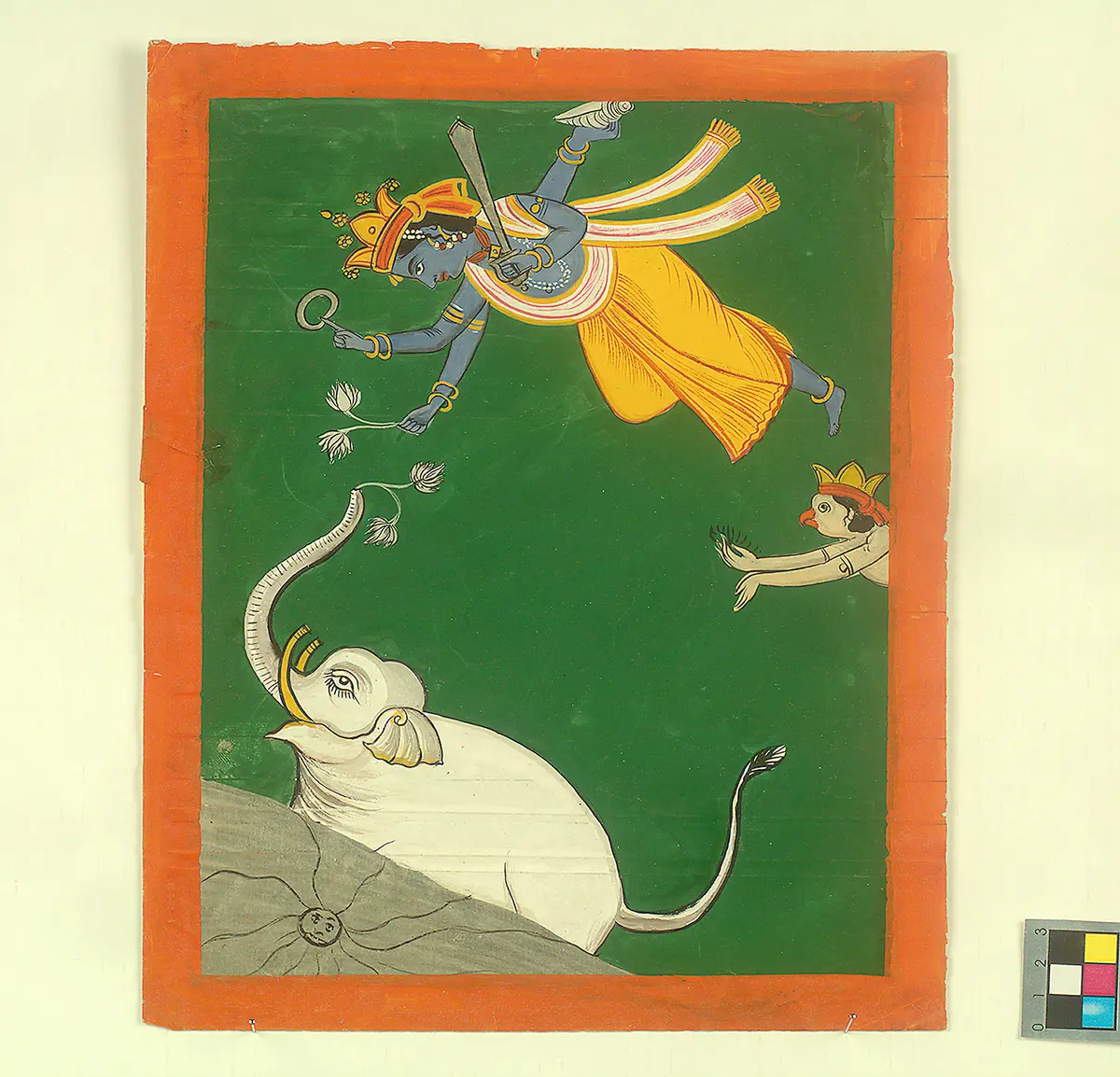 Miniaturmalerei Vishnu