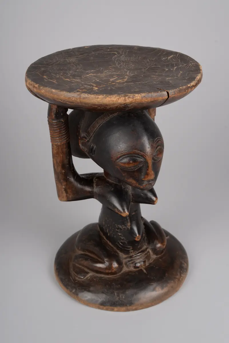 Female Caryatid Stool