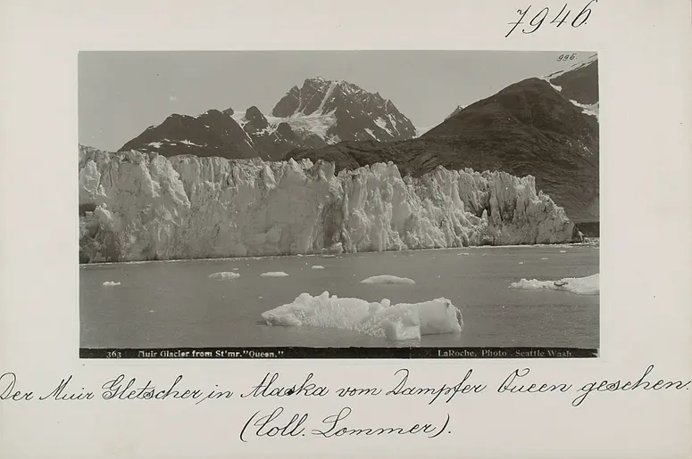 Der Muir Gletscher vom Dampfer
