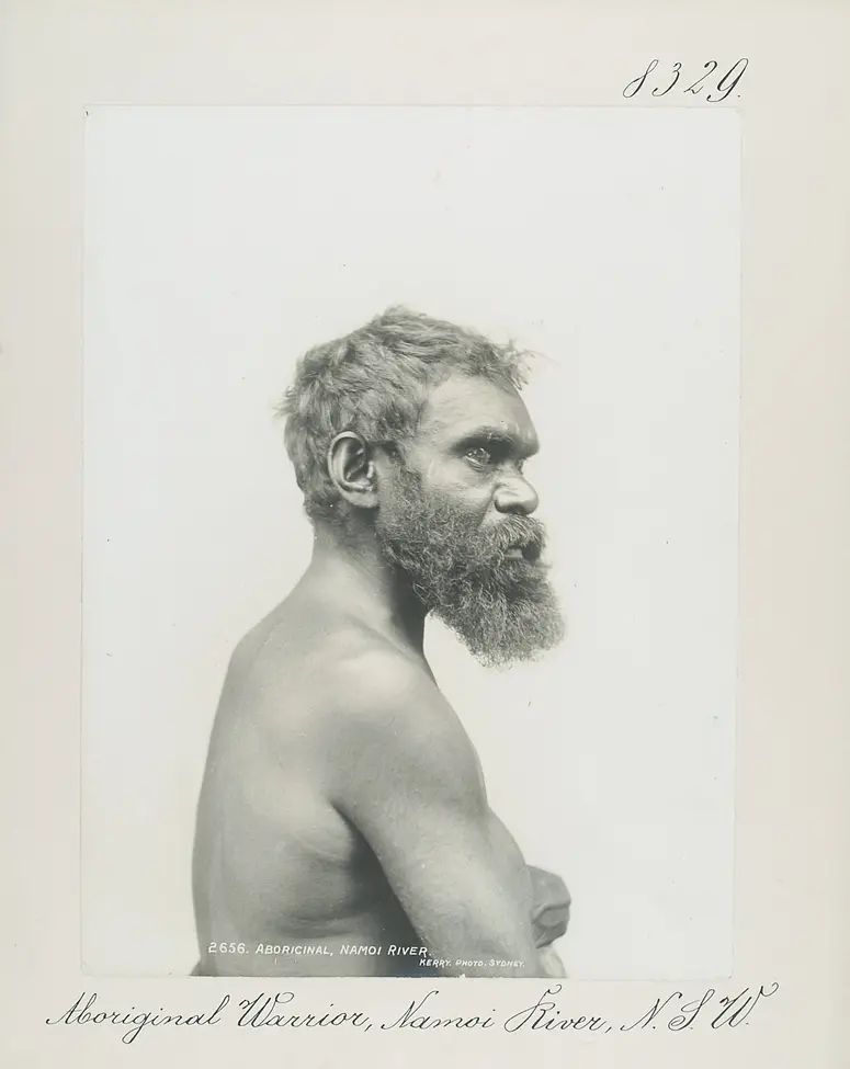 Aboriginal Warrior, Namoi River, N.S.W.