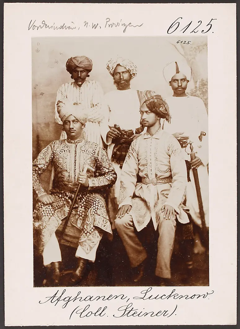 Afghanen in Lucknow