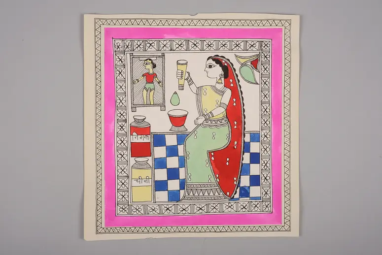 Maithil Malerei