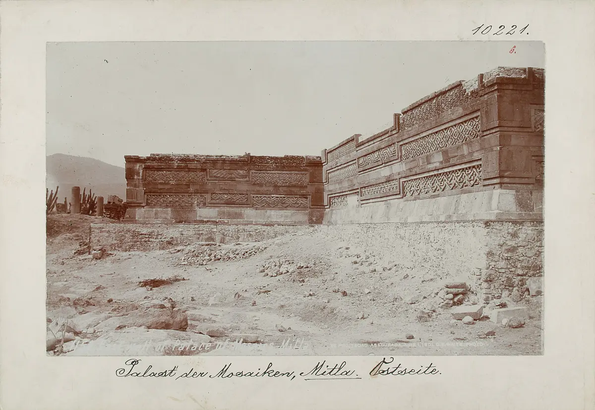 Palast der Mosaike; Mitla, O-Seite
