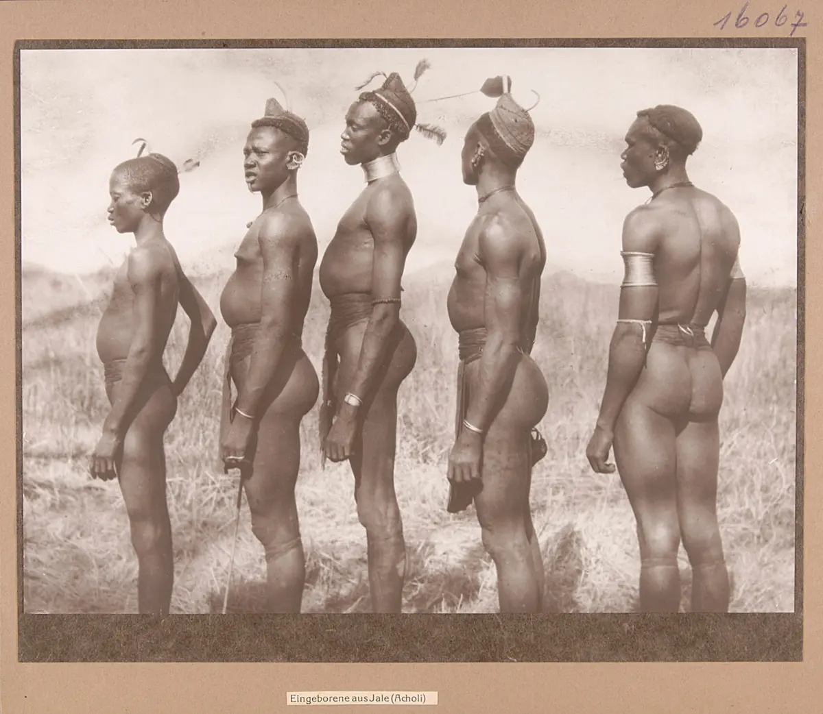 Eingeborene aus Jale (Acholi)
