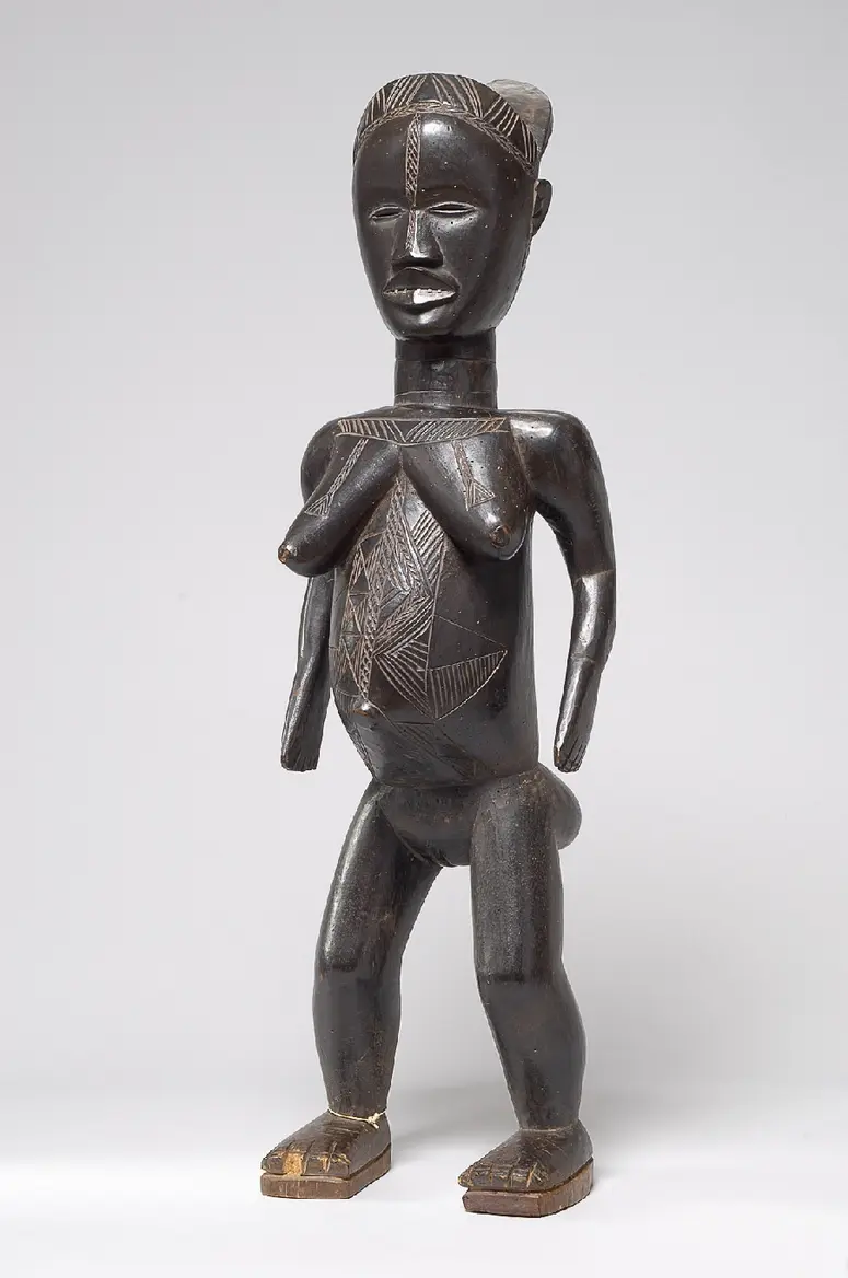 Figur einer schwangeren Frau