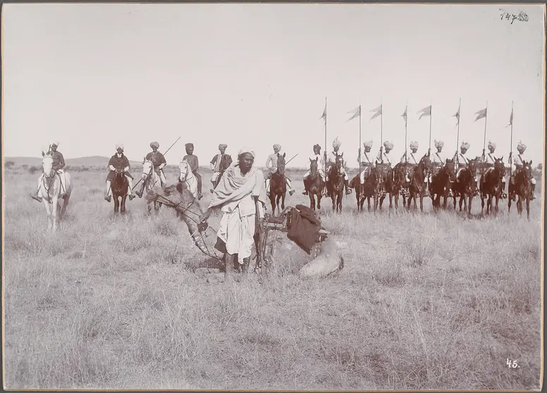 Jodhpore. 2.III.1893, Lanzenreiterei