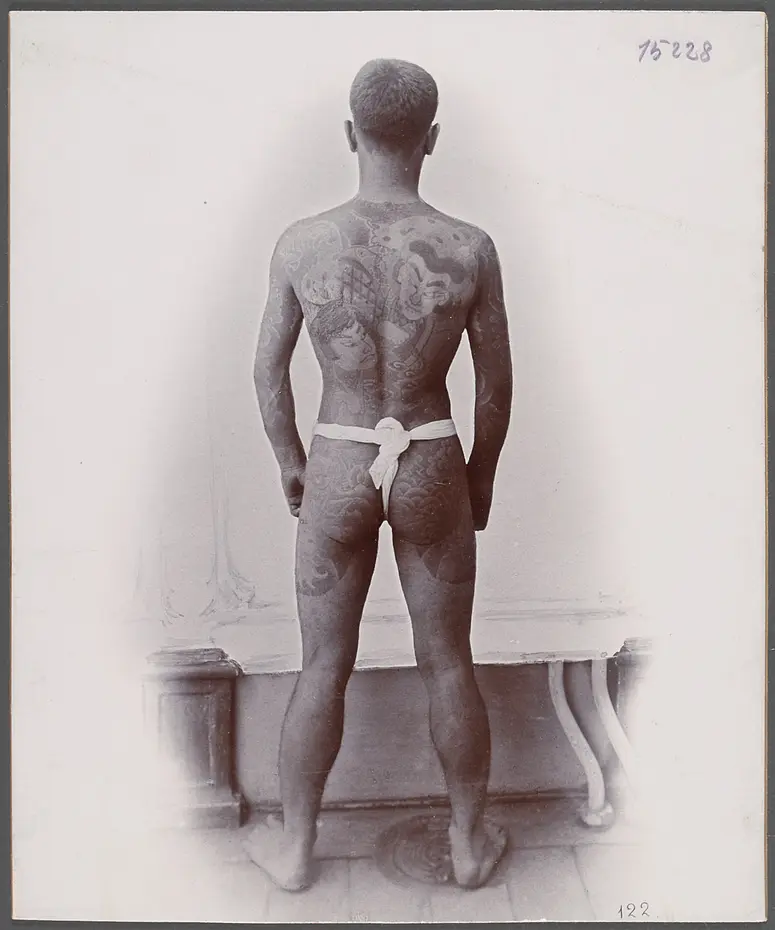 Japan, Graf Coudenhoves Diener, Rückseite