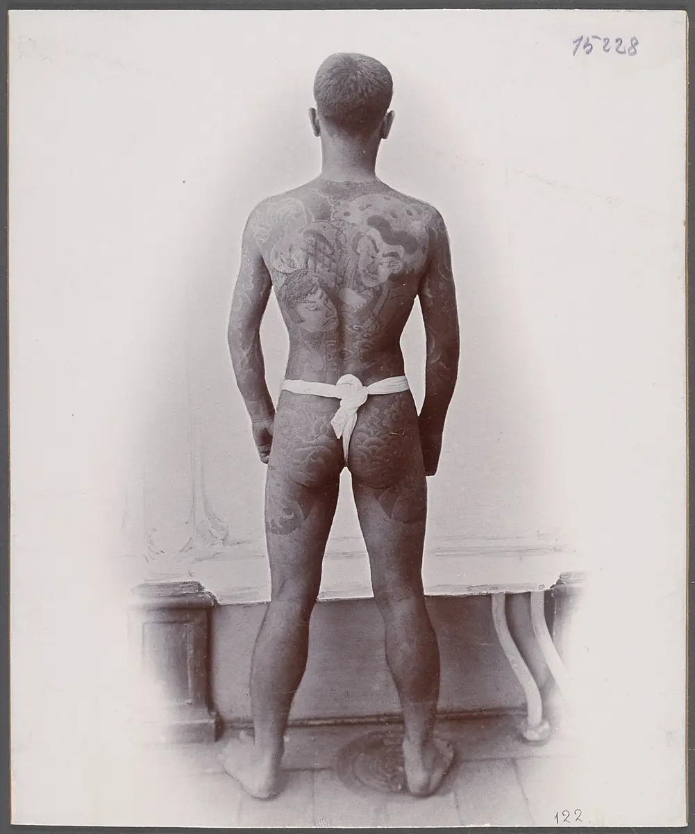 Japan, Graf Coudenhoves Diener, Rückseite