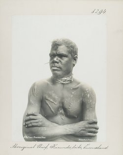 Aboriginal Chief, Karundee tribe, Queensland