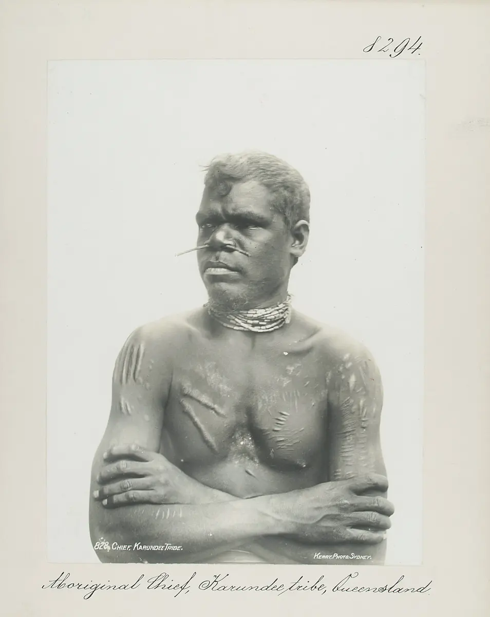 Aboriginal Chief, Karundee tribe, Queensland