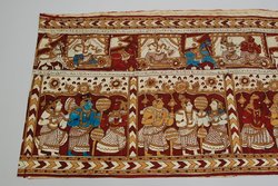 Handbemalter Holzmodeldruck