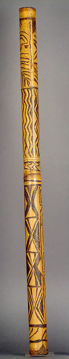 Verziertes Tabak-Rauchrohr