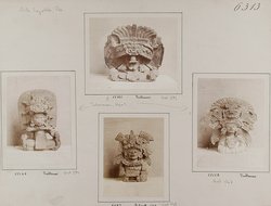 Lid, venerated ancestor as Cocijo, God of Rain, Lightning and Thunder with maize