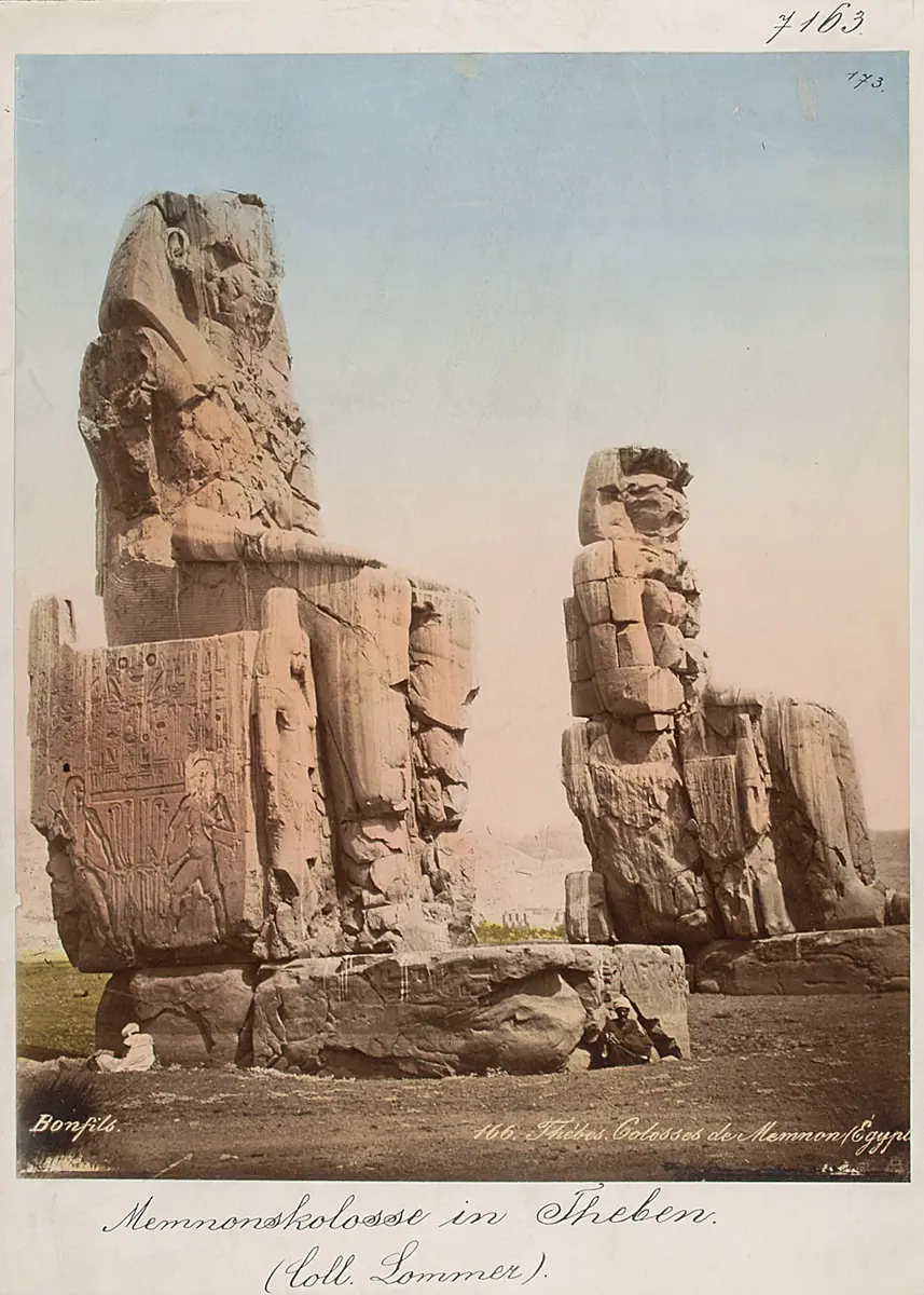 Memnonskolosse in Theben