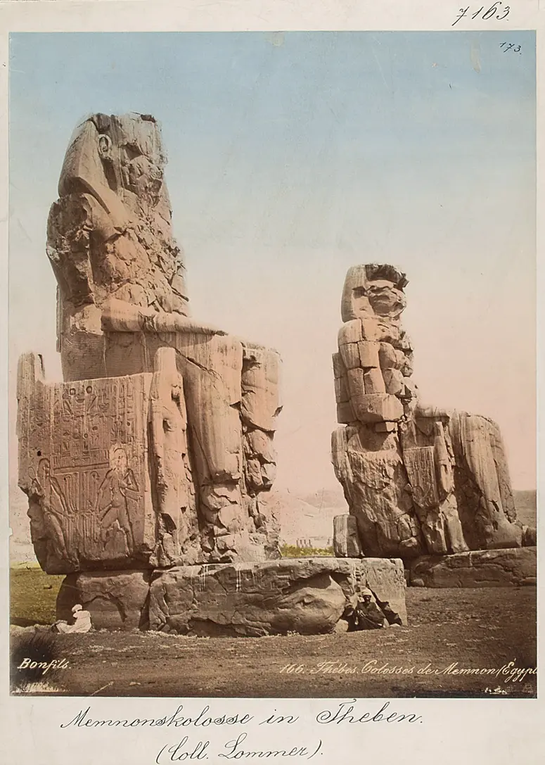 Memnonskolosse in Theben