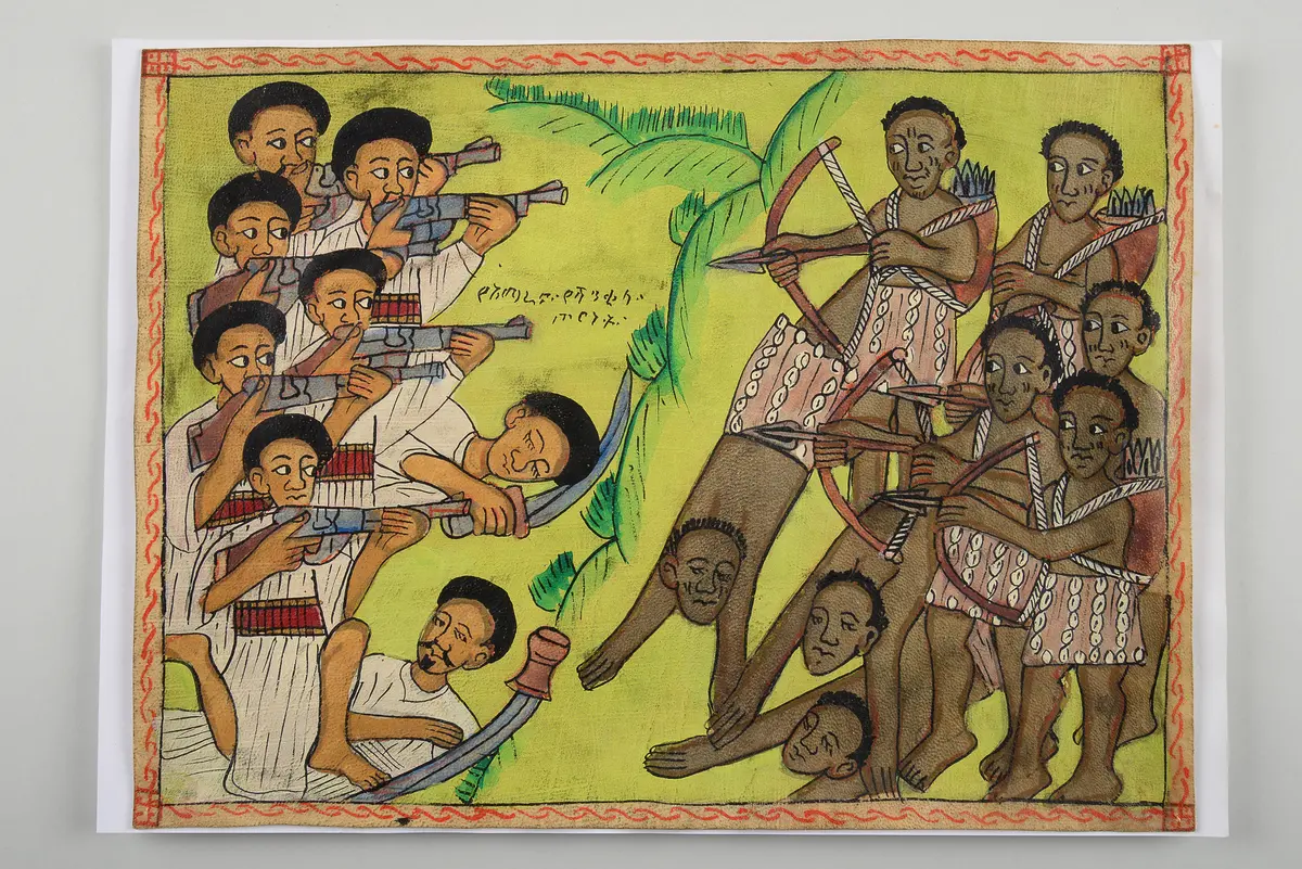War scene