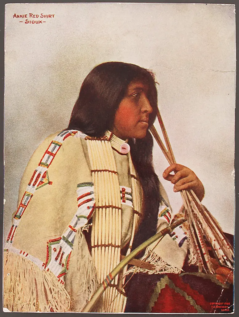 Annie Red Shirt, Oglala Lakota, Trans-Mississippi and International Exposition