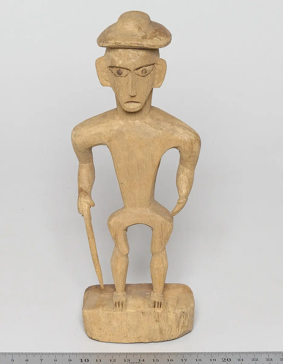 Figure of an European