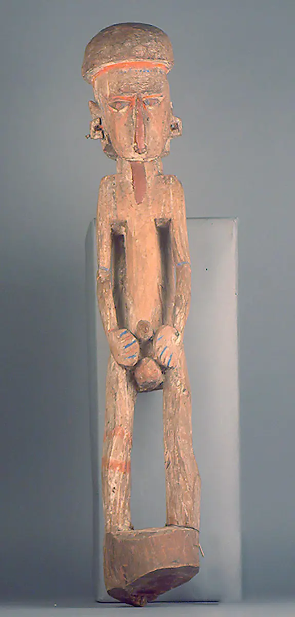 Holzfigur, männlich