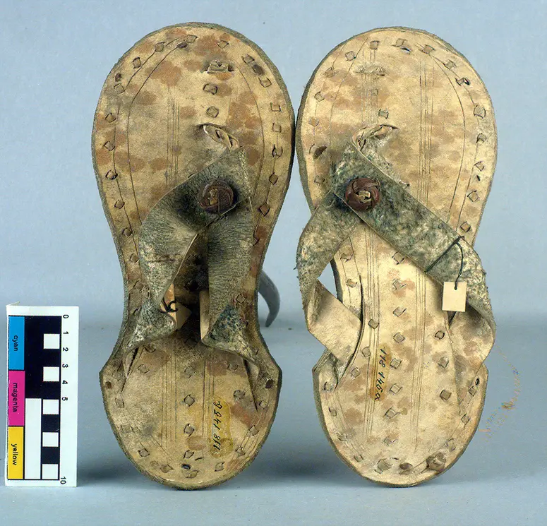 Ledersandalen