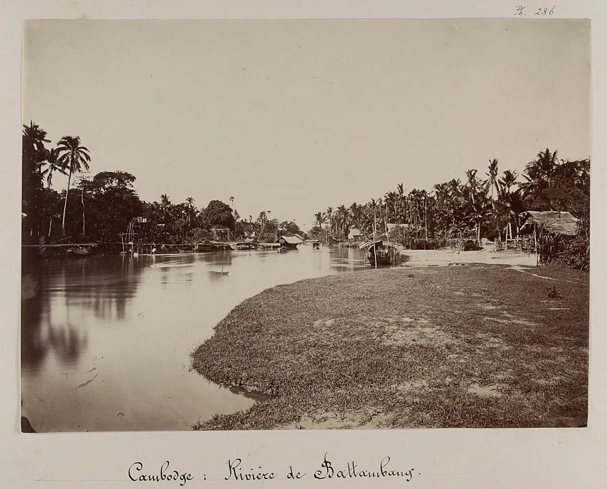 Ufer bei Battambang