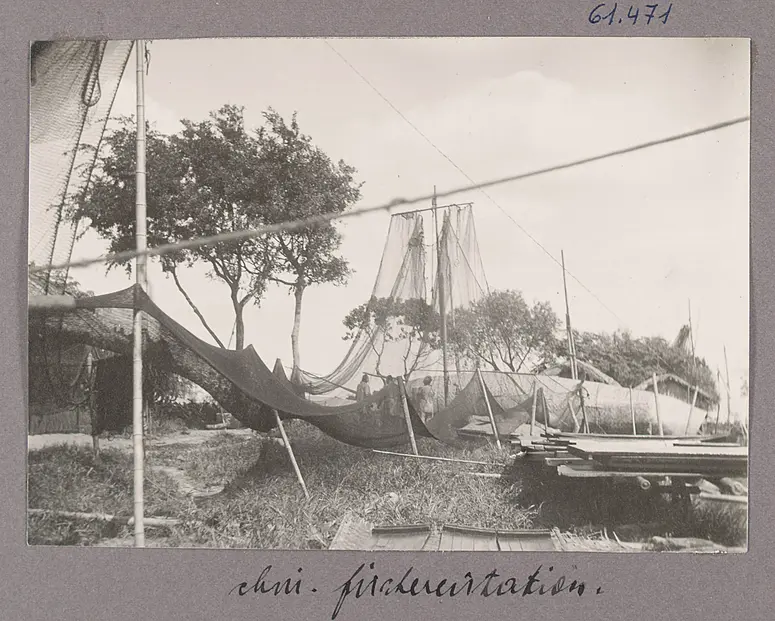 Wusong. Chin. Fischereistation