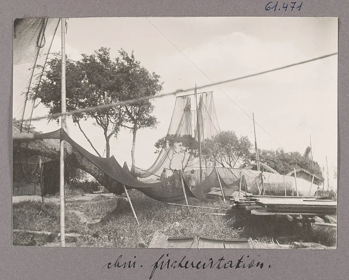 Wusong. Chin. Fischereistation