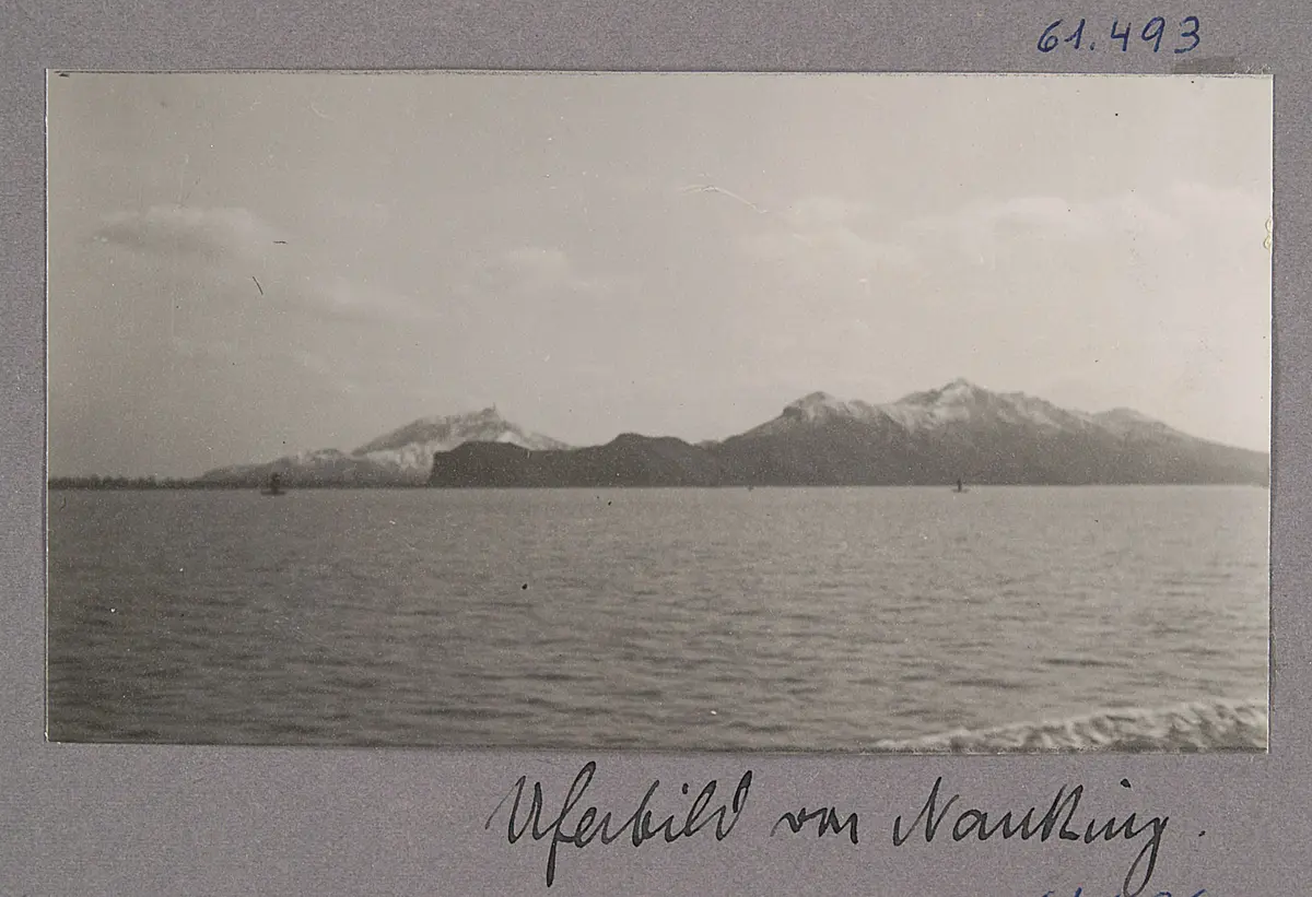 Der Yangtse. Uferbild von Nanjing