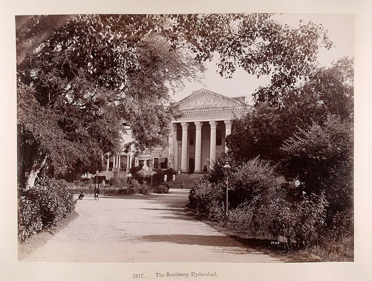 Hyderabad: Palast des engl. Residenten