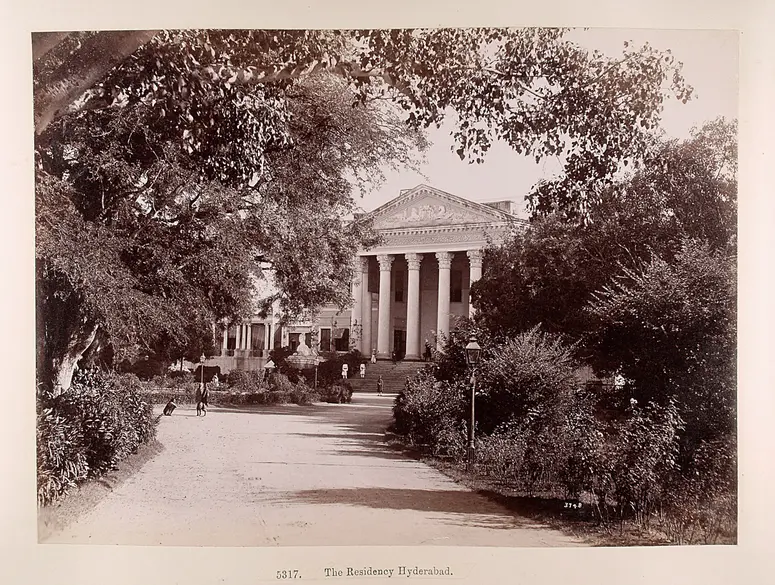 Hyderabad: Palast des engl. Residenten