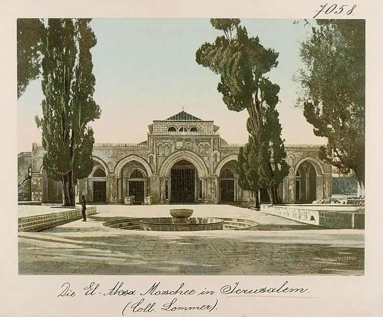 Die El-Aksa Moschee in Jerusalem