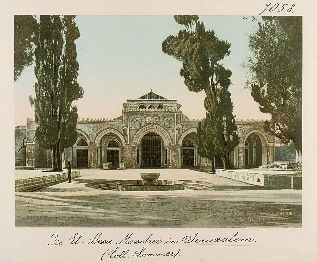 Die El-Aksa Moschee in Jerusalem