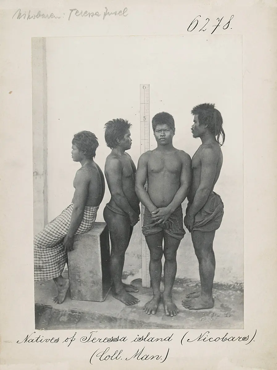 Natives of Teressa island (Nicobars)