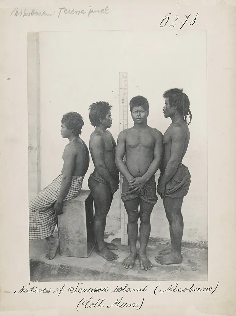 Natives of Teressa island (Nicobars)