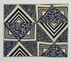 Stoffmuster Blaudruck